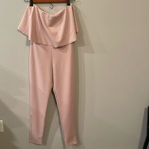 Blush Fashion Nova Jumpsuit